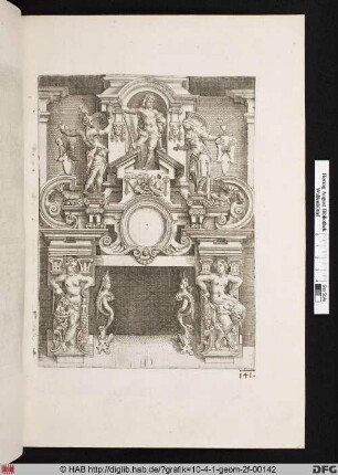 [Kamin mit Herkules. Band IV.]