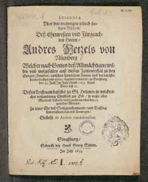 Holzschuher, Familie, Nürnberg / Stempel