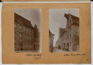 Eleonoren-Stift, Anklam. Speicher Wollweberstraße, Anklam: Ansichten (aus: Skizzen- und Fotoalbum 25)