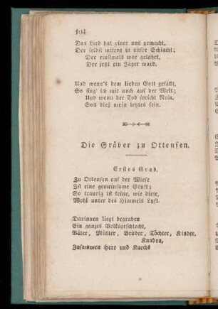 Die Gräber zu Ottensen.
