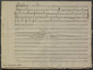 La campanella, strings, winds, campanella, op. 7, MorP 1.48, Excerpts, Arr - BSB Mus.Schott.Ha 2867 : [at bottom of the campanella part:] N|o 10. // La Clochette // Walse favorite à la Paganini