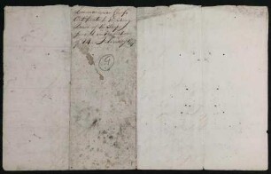 Meldung des kommandierenden Admirals [vermutl. John Jervis, 1st Earl of St Vincent (1735 – 1823)] betr. eine Liste jener engl. Schiffe, die an der Schlacht bei Kap St. Vincent am 14. Februar 1797 teilgenommen und vier spanische Kriegsschiffe als Prise genommen haben, 8. März 1797