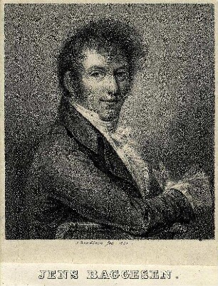 Bildnis von Jens Baggesen (1764-1826)