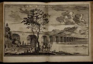 Illustration "Des Trajani Wunder-Brücke"