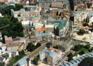 Hackescher Markt in Berlin-Mitte, Spandauer Vorstadt : Blickrichtung Norden