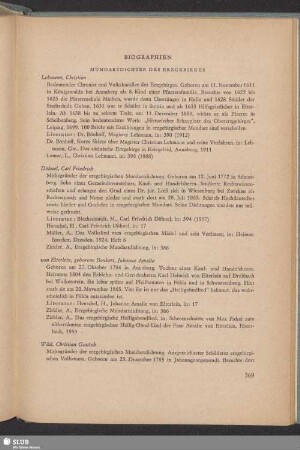 Biographien: Mundartdichter Des Erzgebirges