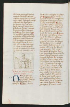 Federzeichnung: Altvater (Appolonius?)