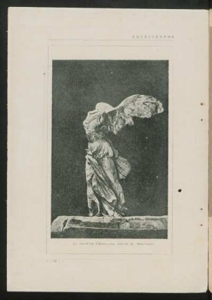 La Escultura Clásica. - La victoria de Samotracia.