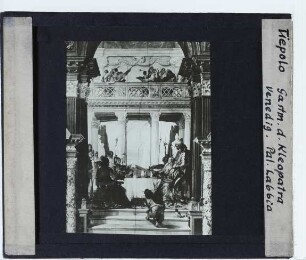 Venedig, Palazzo Labia,Tiepolo, Das Gastmahl der Kleopatra (Palazzo Labia)