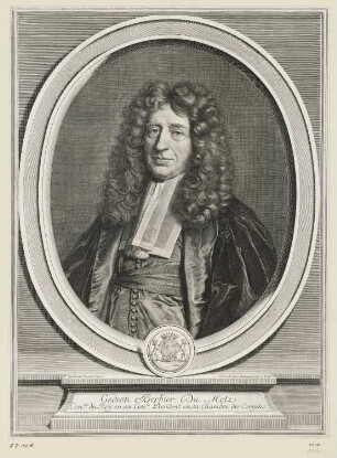 Gedeon Berbier Du Metz Con.er du Roy en ses Con.ils President ensa Chambre des Comptes.