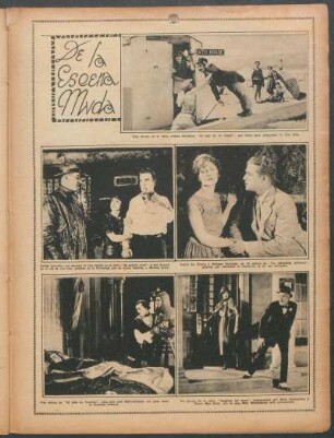 De la escena muda