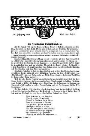 An Frankreichs Volksschullehrer