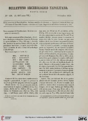 Nr. 152 (Settembre 1858)