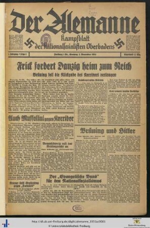 Nr. 1-26 (November 1931)