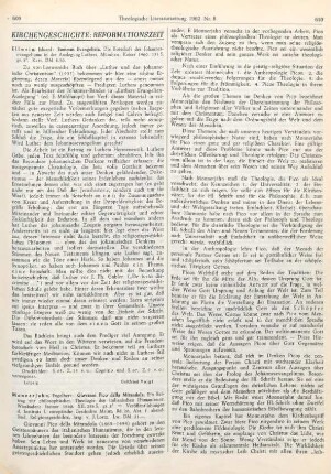 609-611 [Rezension] Monnerjahn, Engelbert, Giovanni Pico della Mirandola