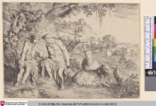 [Merkur schläfert Argus ein; Mercury lulling Argus to Sleep]