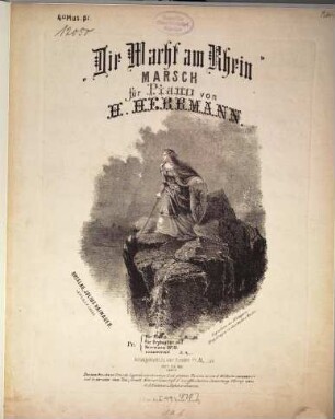 Die Wacht am Rhein : Marsch für Piano ; op. 16