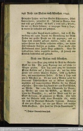 Reise von Moscau nach Astrachan