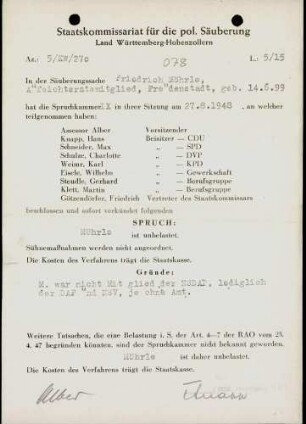 Möhrle, Friedrich