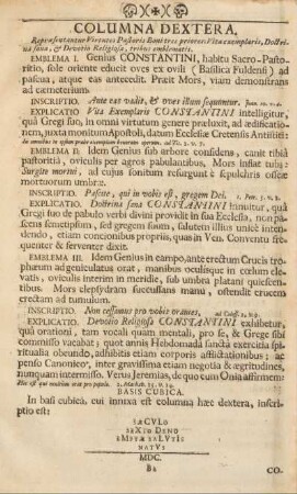 Columna dextera.