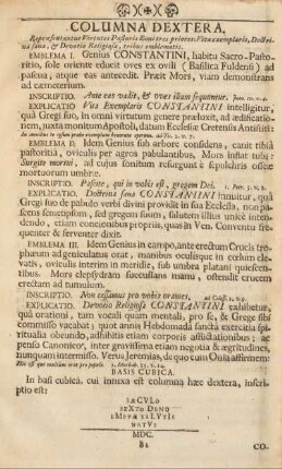 Columna dextera.