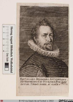 Bildnis Bartholomäus Spranger