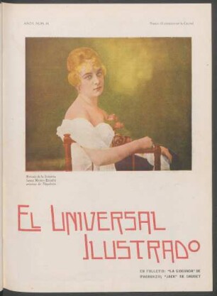 Retrato de la señorita Juana Meyer : Estudio artístico de Napoleón