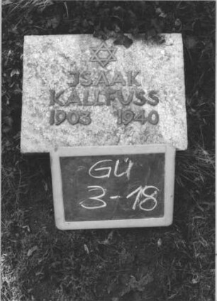 Grabstein GU/3/18