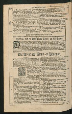 Vorrede auf die Epistel S. Pauli, an Philemon