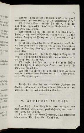 9-11, G. Rechtswissenschaft