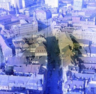 Anger in der Altstadt von Erfurt : Blickrichtung Nordosten