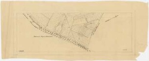 Bebauungsplan der Stadterweiterung, Prenzlau: Lageplan nordöstlicher Teil 1:1000 (in zwei Teilen Inv.Nr. 20759 und 20760/Ergänzung)
