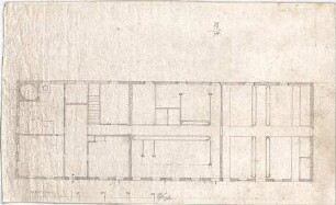 Voit, Johann Michael; Lagepläne und nicht identifizierte Grundrisse - Grundriss
