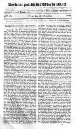 No 38, 19. September 1835