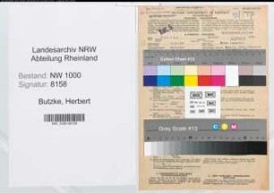 Entnazifizierung Herbert Butzke, geb. 21.04.1921 (Beamter)