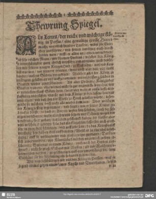 Thewrung Spiegel