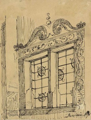 Gebäude in Birstein, Fenster