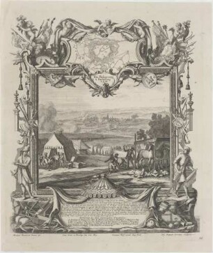 Die Belagerung/ u. Eroberung/ ATH