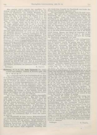 629-630 [Rezension] Oesterley, W. O. E., Codex Taurinensis