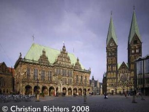 Bremen, Altstadt, Am Markt 21, Am Dom & Unser Lieben Frauen Kirchhof & Schoppensteel & Domshof