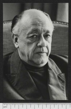 Porträtaufnahme Eugène Ionesco