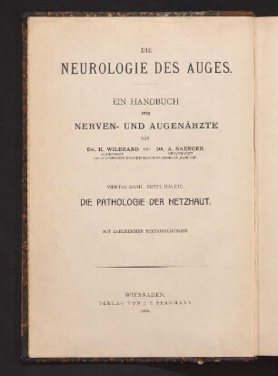 4,1: Die Pathologie der Netzhaut