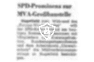 SPD-Prominenz zur MVA-Großbaustelle