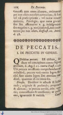 De Peccatis
