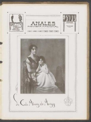 [Fotografía de] Sra. Celia Álvarez de Amézaga