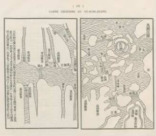 Carte chinoises du Ou-song-kiang