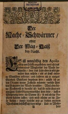 Lustige und sinnreiche Schriften