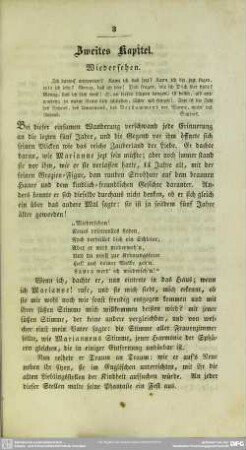 Zweites Kapitel. Wiedersehen