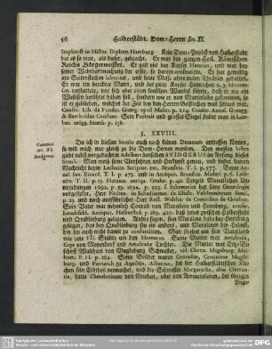 [Halberstädt. Dom-Herren Sec. XI.]