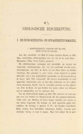 I. De oude schiefer- en kwartsietformatie